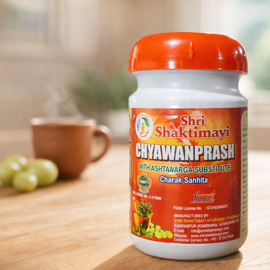 Shri Shaktimayi Chyawanprash – 1 Kg, Shuddh Gud | Chemical-Free | Classical Ayurveda